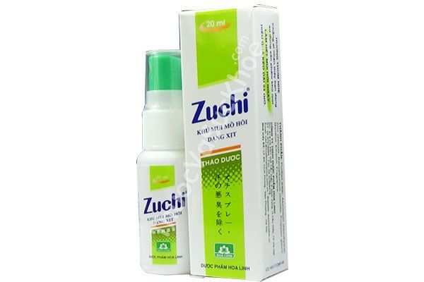 Xịt khử mùi hôi cơ thể Zuchi